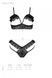 Еротичний комплект Passion DOLLY SET, XXL/XXXL, black, з відкритими чашками 107713 фото 5