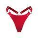 Трусики з натуральної шкіри Feral Feelings - String Bikini Red 107442 фото 1
