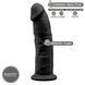 Фаллоимитатор SilexD Oscar Black (MODEL 2 size 9in), двухслойный, силикон+Silexpan, диаметр 5,4см 107962 фото 2