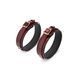 Фиксаторы для бедер Liebe Seele Wine Red Thigh Cuffs L Size, натуральная кожа 107457 фото 3