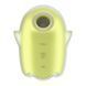 Вакуумний кліторальний стимулятор з вібрацією Satisfyer Glowing Ghost Yellow, світиться в темряві 109620 фото 2
