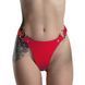 Трусики з натуральної шкіри Feral Feelings - String Bikini Red 107442 фото 2