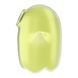 Вакуумний кліторальний стимулятор з вібрацією Satisfyer Glowing Ghost Yellow, світиться в темряві 109620 фото 3