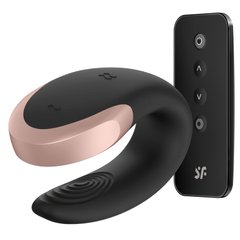 Смарт-вібратор для пар Satisfyer Double Love (Black) 102768 фото