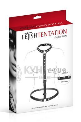Портупея на тіло Fetish Tentation Sexy Adjustable Harness 102523 фото