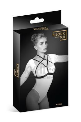 Портупея на груди Bijoux Pour Toi - ALYSSA, еластичний поліестер 101053 фото