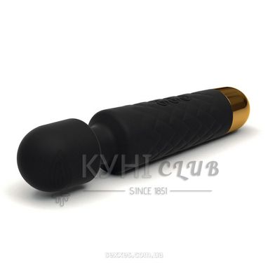 Мінівібромасажер Dorcel Wand Wanderful Black потужний, водонепроникний, 18 режимів роботи 101318 фото