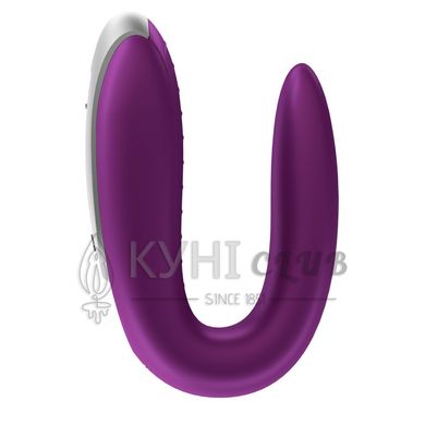 Смарт-вібратор для пар Satisfyer Double Fun (Violet) з пультом ДК 102896 фото