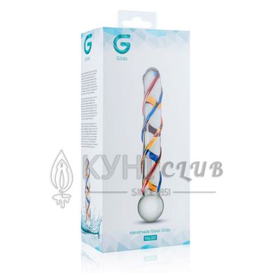 Скляний дилдо Gildo Glass Dildo No. 10 102334 фото