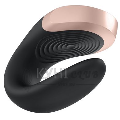 Смарт-вібратор для пар Satisfyer Double Love (Black) 102768 фото