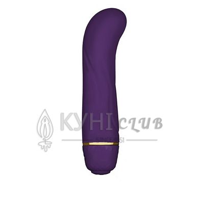 Мини вибратор для точки G Rianne S: Mini G Floral, 7 режимов работы, чехол-косметичка Deep Purple 108621 фото