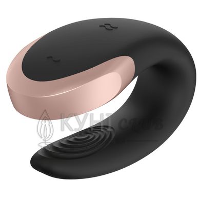 Смарт-вібратор для пар Satisfyer Double Love (Black) 102768 фото