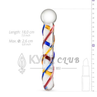 Скляний дилдо Gildo Glass Dildo No. 10 102334 фото