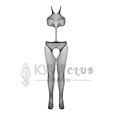 Открытый бодистокинг Passion BS080 black 102587 фото