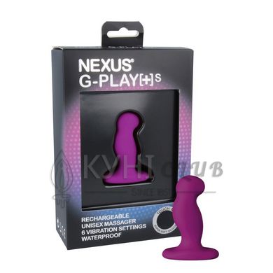 Вібромасажер простати Nexus G-Play Plus S Purple, макс діаметр 2,3 см, перезаряджається 100579 фото