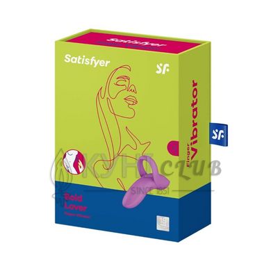 Вібратор на палець Satisfyer Bold Lover Dark Pink, гнучкий 104697 фото