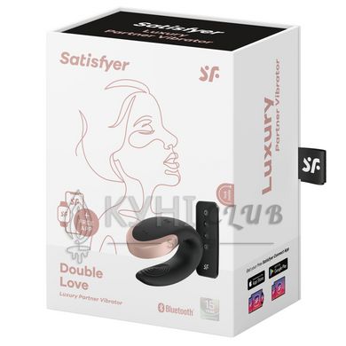 Смарт-вібратор для пар Satisfyer Double Love (Black) 102768 фото