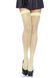 Неонові панчохи-сітка Leg Avenue Nylon Fishnet Thigh Highs Neon Green, one size 106024 фото 1