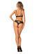 Комплект білизни Obsessive Natilya 2-pcs set XS/S, black, бюстгальтер, трусики 105695 фото 7