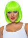 Перука Leg Avenue 12&Prime; Neon short bob wig Neon Green 106583 фото 1