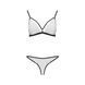 Комплект белья ORIHIME SET white XXL/XXXL - Passion: стрэпы: лиф и трусики 109156 фото 4