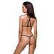 Комплект білизни зі стреп Passion Exclusive ARMANDA SET S/M, black 104331 фото 2