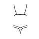 Комплект белья ORIHIME SET white XXL/XXXL - Passion: стрэпы: лиф и трусики 109156 фото 5