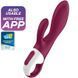Смарт вібратор-кролик із підігрівом Satisfyer Heated Affair 104069 фото 1