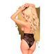 Боді з глибоким декольте та високими трусиками Penthouse - Toxic Powder Black S/M 107607 фото 2