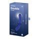 Двусторонний стеклянный дилдо Satisfyer Double Crystal Light blue, боросиликатное стекло, унисекс 106623 фото 5