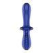Двусторонний стеклянный дилдо Satisfyer Double Crystal Light blue, боросиликатное стекло, унисекс 106623 фото 2