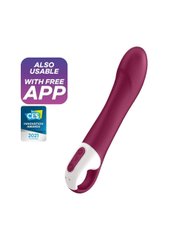 Смарт вібратор точки G Satisfyer Big Heat з функцією підігріву 104070 фото