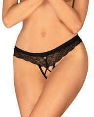Трусики с доступом Obsessive Chemeris crotchless panties XL/2XL 107777 фото