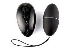 Виброяйцо Alive Magic Egg 2.0 Black с пультом ДУ, на батарейках 101412 фото