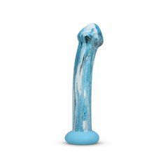 Скляний дилдо Gildo Ocean Ripple, об&rsquo;ємна головка, ідеально для точки G 106907 фото