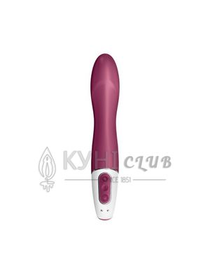 Смарт вибратор точки G Satisfyer Big Heat с функцией подогрева 104070 фото