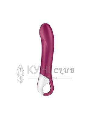 Смарт вібратор точки G Satisfyer Big Heat з функцією підігріву 104070 фото