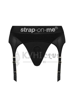 Труси для страпона з підв’язками для панчіх Strap-On-Me REBEL HARNESS - S 102729 фото