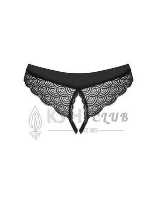 Трусики с доступом Obsessive Chemeris crotchless panties XL/2XL 107777 фото