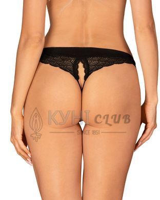 Трусики с доступом Obsessive Chemeris crotchless panties XL/2XL 107777 фото