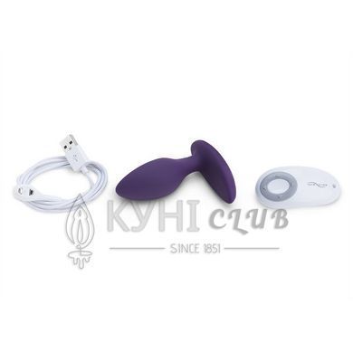 Анальна смарт-вібропробка We-Vibe Ditto Purple з пультом ДК 109382 фото
