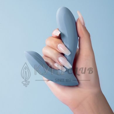 Смарт-вибратор в трусики Svakom Erica Dusty Blue, очень гибкий, 2 мотора 107000 фото