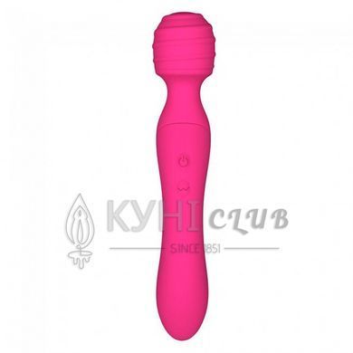 Вібромасажер 2в1 Love To Love TWIST Rose, 2 мотори, стимулювальний рельєф, водостійкий 100116 фото