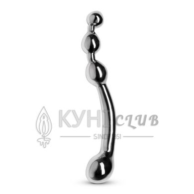 Анально-вагінальний стимулятор Sinner Gear Unbendable - Multi-Stim Pleasure Wand Metal Anal Dildo 102494 фото