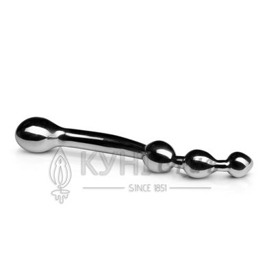 Анально-вагінальний стимулятор Sinner Gear Unbendable - Multi-Stim Pleasure Wand Metal Anal Dildo 102494 фото