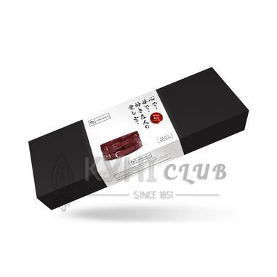 Шкіряний пояс для бондажу Liebe Seele Wine Red Waist Cuff, L Size 107464 фото