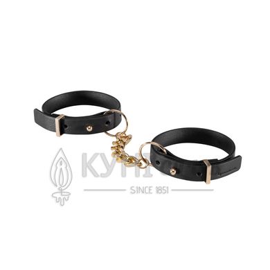 Наручники з екошкіри Bijoux Indiscrets Maze – Thin Handcuffs Black 103856 фото