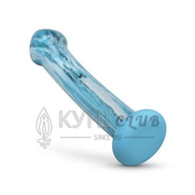 Стеклянный дилдо Gildo Ocean Ripple, объемная головка, идеально для точки G 106907 фото