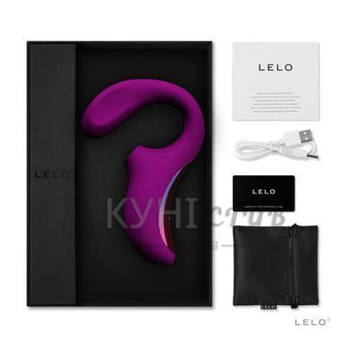 Кліторально-вагінальний звуковий стимулятор LELO Enigma Cruise Deep Rose 106039 фото