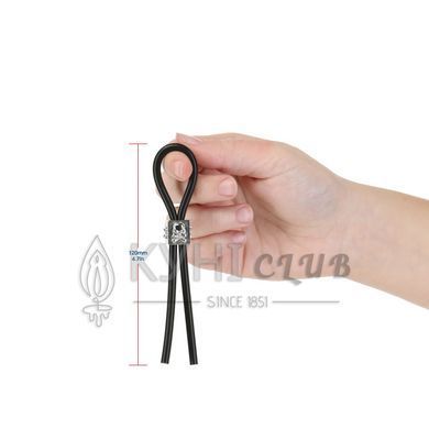 Эрекционное кольцо LUX Active &ndash; Tether &ndash; Adjustable Silicone Cock Tie 105217 фото